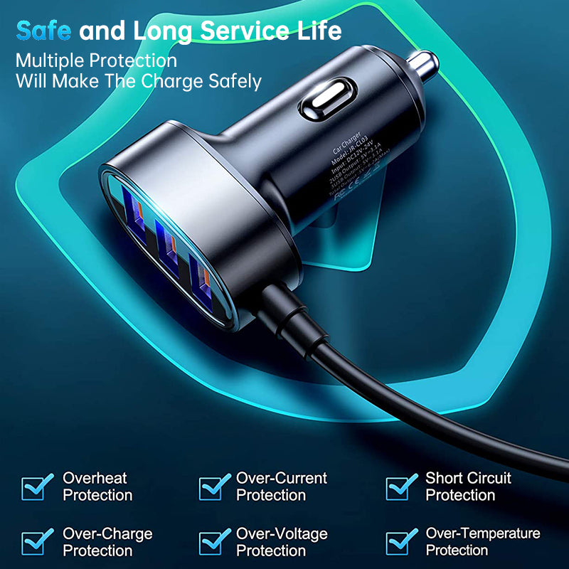 Blue Ocean 12V USB Car Charger